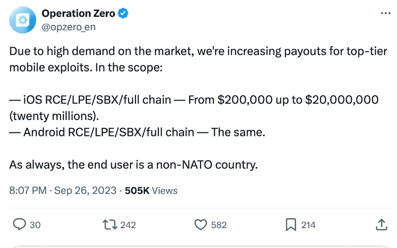 Former Trenchant Exec Sold Stolen Code to Russian Buyer Even After Learning that Other Code He Sold Was Being "Utilized" by Different Broker in South Korea